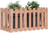 vidaXL Hochbeet Lattenzaun-Design 100x50x70 cm Massivholz Douglasie 832485 Bild 3