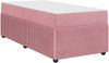 vidaXL Bettrahmen mit Matratze Rosa 80 x 200 cm Stoff 3398326 Bild 4