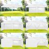 COBIZI Faltpavillon 3x6 Wasserdicht Winterfest Pop Up Pavillon 6 Seitenwände Bild 5
