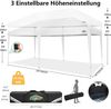 COBIZI Faltpavillon 3x6 Wasserdicht Winterfest Pop Up Pavillon 6 Seitenwände Bild 2