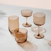 like. by Villeroy & Boch Like Glass Trinkgläser-Set 4-teilig - Clay Bild 3