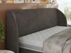 Polsterbett mit Lattenrost, Doppelbett Bettkasten, Bettgestell mit Gasdruckfeder - CAELA CLASSIC - 200 x 200 cm - Dunkelgrau Velvet Bild 3