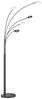 Fischer & Honsel 40402 LED Stehleuchte Dent 5-flammig sandschwarz tunable white Bild 2