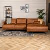 Bronx71 Ecksofa Denver Leder cognac rechts Bild 3