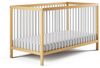 Babybett Kinderbett Gitterbett 60x120 & 70x140 cm höhenverstellbar & herausnehmbare Sprossen, optional mit Schublade und Matratze | 70x140 cm Buchenholz Natur-weiß sehr stabil Made in Europe Bild 4