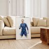 England Fussball Poster · Geschenkidee · Aquarell Sport Wandbild · Deko Print ohne Rahmen - 20x25cm Bild 5