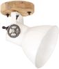 vidaXL Wand-/Deckenlampen Industriestil 2 Stk. Weiß 20x25 cm E27 320519 Bild 3