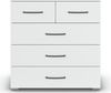 rauch Aditio Box, Kommode, 5 Schubladen, mit Softclose-Funktion, Farbe Weiß, BxHxT 80x81x42cm Bild 2