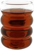 8er Trinkgläser-Set 350 ml Wave-Style Kaffeegläser Getränkebecher transparent Bild 1