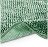 Restilo Badematte Badematte Badteppich Badvorleger Duschvorleger WC Vorleger rutschfest, rutschhemmend beschichtet, Set, Polyester, Rechteckig, Matte + WC Vorleger, BxL 50x80 cm und BxL 40x50 cm Bild 2