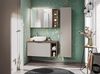 Badezimmer Hängeschrank AKAN Taupe Bild 4