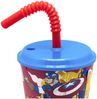 Marvel Avengers Trinkbecher 430 ml mit Deckel und Strohhalm Bild 4