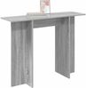 vidaXL Konsolentisch Graues Sonoma 100 x 30 x 75 cm Holzwerkstoff 8001172 Bild 3