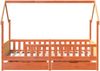 vidaXL Kinderbett mit Schubladen 90x190 cm Massivholz Kiefer 3302040 Bild 4