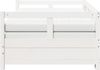 vidaXL Tagesbett Ausziehbar mit Matratzen 80x200 cm Massivholz Kiefer 3321039 Bild 4