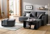 Home affaire Ecksofa Italia L-Form, mit Bettfunktion, mit Federkern Bild 4