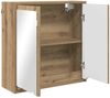 vidaXL Badezimmerspiegelschrank mit Tür Artisan-Eiche 60 x 20 x 60 cm 888786 Bild 5