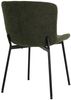 Esszimmerstuhl Nilla / Maceda, Metall, Polyester, Grün, Schwarz, 48 x 83 x 59 cm Bild 4