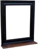 CORSICA Spiegel 68x79 Mango Schwarz Bild 4