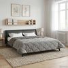vidaXL Winterbettdecke Gepolstert Hellgrau 200 x 240 cm 42026317 Bild 4