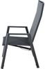 Bologna Move Sessel antrazit / Aluminiumgestell grau / Rantotex Bezug Bild 3