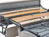Vente-unique - CALITO Sofa SamtStoff Grün - B 223 cm94 cm x H 85 cm x L 216 cm Bild 4