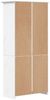 Bücherregal | Standregal 5 Fächer Weiß 82x40x173 cm Massivholz Kiefer Bild 5
