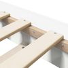 vidaXL Bettrahmen Weiß 80 x 200 cm Holzwerkstoff 8009043 Bild 5
