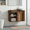 vidaXL Badezimmerschrank Inzwischen Altholz 30 x 35 x 50 cm 890340 Bild 4