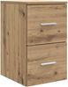 vidaXL Badezimmerschrank Inzwischen Altholz 30 x 41 x 50 cm 890372 Bild 2