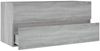 vidaXL Waschbeckenunterschrank Grau Sonoma 100x38,5x45cm Holzwerkstoff 815658 Bild 4
