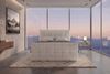 Boxspringbett Marbella - Jacquard - creme - 200x200 cm Bild 3