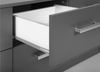 Schubladenkommode Lowboard ELENZIO 6 Graphit Grau mit 6 Schubladen Bild 5