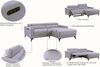 OTTO home Ecksofa LEWII, L-Form, 213 cm - elektr. Relaxfunktion, mit USB A/C-Anschluss. Federkern, verstellbaren Kopfstützen, Webstoff Bild 3