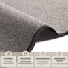 Waschbare Fußmatte Wash & Clean - taupe - 40x60x0,7cm Bild 3
