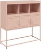 vidaXL Sideboard Rosa 100,5x39x107 cm Stahl 846591 Bild 2