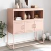 vidaXL Sideboard Rosa 100,5x39x107 cm Stahl 846591 Bild 3