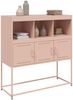 vidaXL Sideboard Rosa 100,5x39x107 cm Stahl 846591 Bild 4