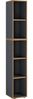 VCM Büroregal & Bücherregal Salia 920794 Anthrazit B. 30 x H. 183 x T. 33 cm Bild 2