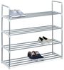 2 x Schuhregal Metall 4 Etagen Bild 1
