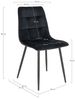 Esszimmerstuhl Nilla / Middelfart, Metall, Polyester, Schwarz, 44 x 86 x 55 cm Bild 5