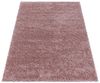 Carpettex 'Unicolor' Hochflor-Teppich, Höhe: 30 mm, Shaggy Langflor, Rosa-2, 80 cm (Rund) Bild 4