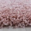 Carpettex 'Unicolor' Hochflor-Teppich, Höhe: 30 mm, Shaggy Langflor, Rosa-2, 80 cm (Rund) Bild 2