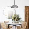 Bamyum Pendelleuchte Bamyum Hängelampe Vintage Ø26 cm E27 Metall Lampe, ohne Leuchtmittel Bild 3