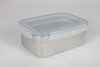 Edelstahl Frischhaltedose 1,8 L Vorratsdose Brotdose Lunchbox Klickverschluss Bild 3
