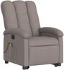 vidaXL Elektrischer Massagesessel mit Aufstehhilfe Taupe Stoff 3204136 Bild 4