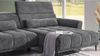 Massivart® Ecksofa Cord 277 cm / Cordsofa LOGAN / Sitztiefenverstellung / Nosagfederung, Kopfteilverstellung · Rücken echt bezogen · 2 Nierenkissen Bild 4