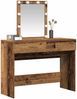 vidaXL Schminktisch Altholz 100 x 40 x 130 cm Holzwerkstoff 868840 Bild 3