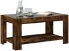 LED-Couchtisch, Sofatisch Räuchereiche 93x53x45 cm Holzwerkstoff Bild 5