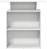 vidaXL Empfangstresen Weiß 100 x 40 x 104 cm Holzwerkstoff 859051 Bild 5